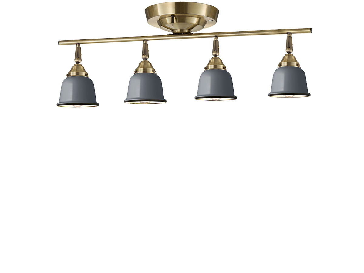 CUSTOM SERIES
4 Ceiling Lamp × Petit Steel / カスタムシリーズ
4灯シーリングランプ × スチール（プチ） （ライト・照明 > シーリングライト） 1