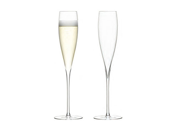 LSA International SAVOY CHAMPAGNE FLUTE SET2 / エルエスエー インターナショナル サボイ シャンパンフルート 2脚セット （食器・テーブルウェア > ワイングラス・シャンパングラス） 1