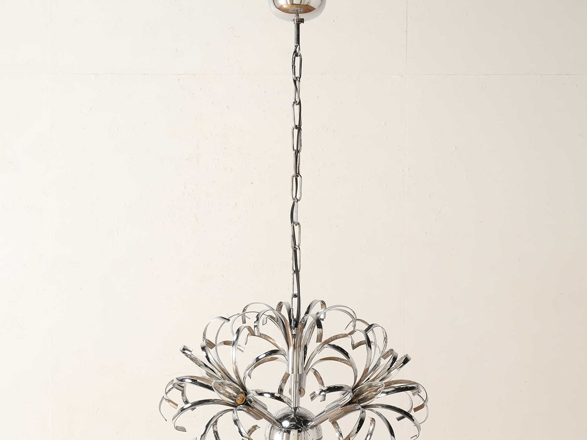 Lloyd's Antiques Real Antique
Sciolari Chrome Ceiling Lamp / ロイズ・アンティークス イタリアアンティーク家具
ショラーリ クロムシーリングランプ （ライト・照明 > ペンダントライト） 3