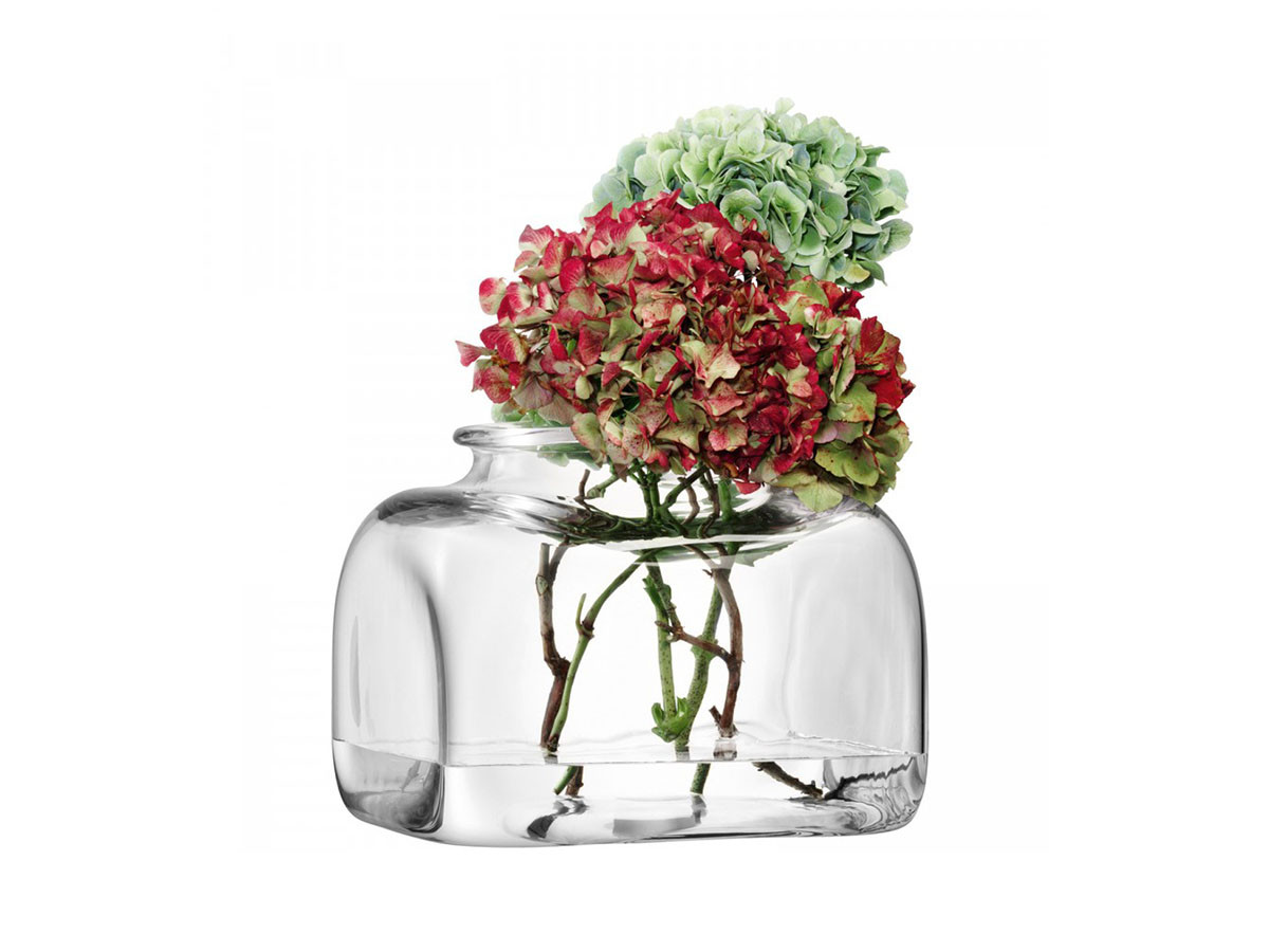 LSA International UMBERTO VASE / エルエスエー インターナショナル アンバート ベース 高さ25cm （花器・プランター・グリーン > 花瓶・フラワーベース） 1