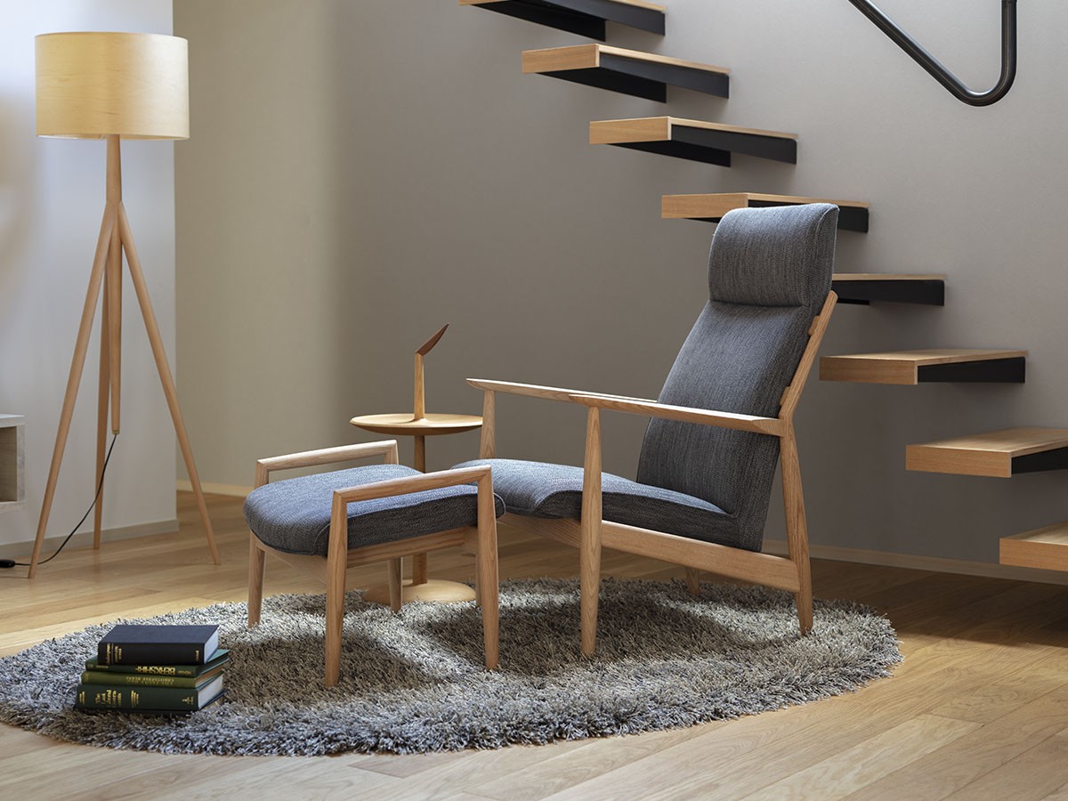 日進木工 GROW Personal Chair / にっしんもっこう グロウ パーソナルチェア （チェア・椅子 > リクライニングチェア・パーソナルチェア） 6