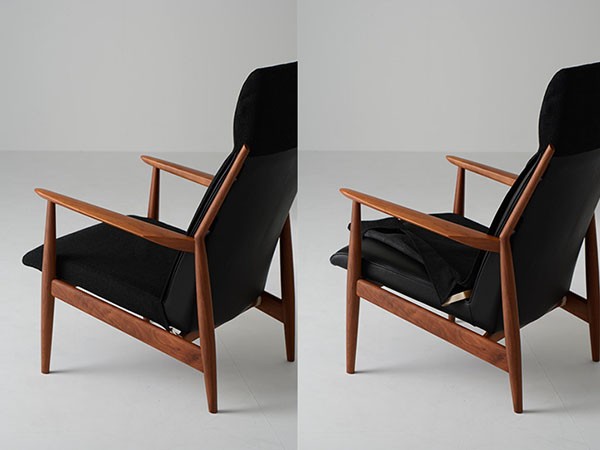 日進木工 GROW Personal Chair / にっしんもっこう グロウ パーソナルチェア （チェア・椅子 > リクライニングチェア・パーソナルチェア） 10