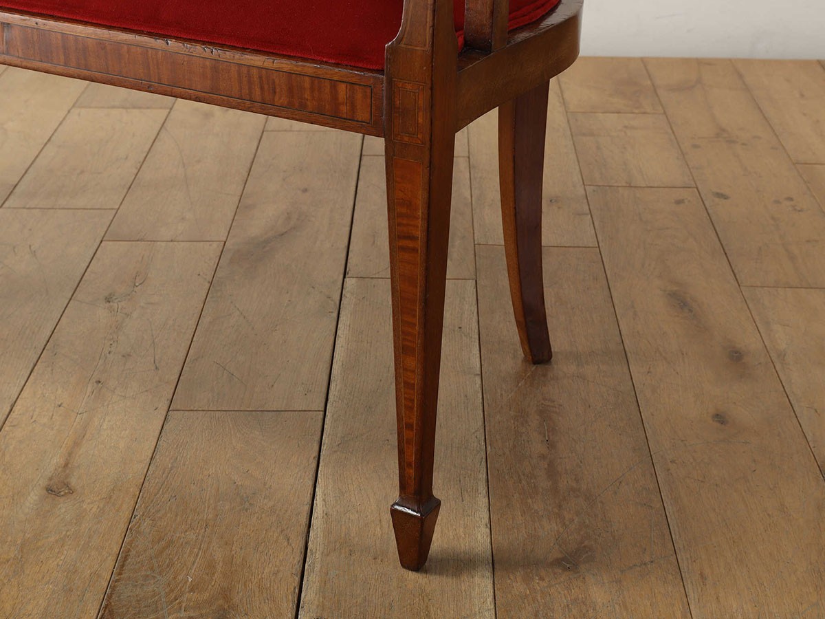 Lloyd's Antiques Real Antique 
Edwardian Settee / ロイズ・アンティークス 英国アンティーク家具
エドウォーディアンセティ QL001073 （チェア・椅子 > ベンチ） 16