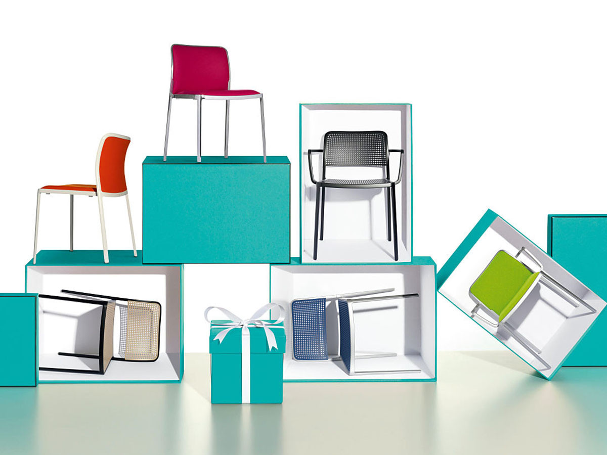 Kartell AUDREY / カルテル オードリーアーム（アルミフレーム） （チェア・椅子 > ダイニングチェア） 9