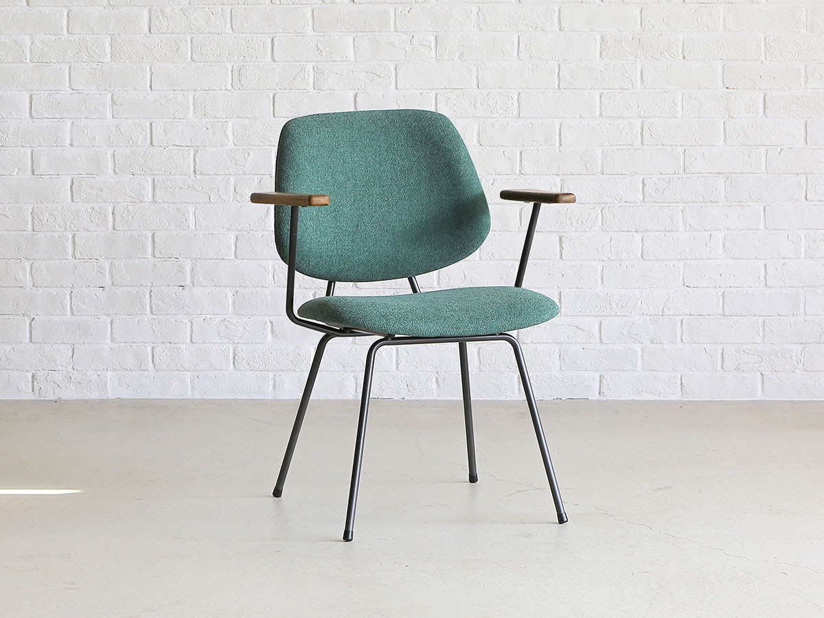Knot antiques ABOCK CHAIR / ノットアンティークス アボック チェア 肘付（ファブリック / ブラックフレーム） （チェア・椅子 > ダイニングチェア） 14