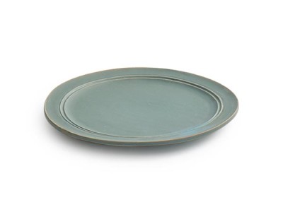 MISHIM POTTERY CREATION fractal rim plate M hibi / ミシンポタリー