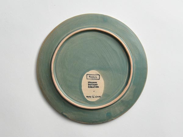 MISHIM POTTERY CREATION StiLL round plate S / ミシンポタリークリエイション スティル ラウンドプレート S（錆浅葱） （食器・テーブルウェア > 皿・プレート） 29