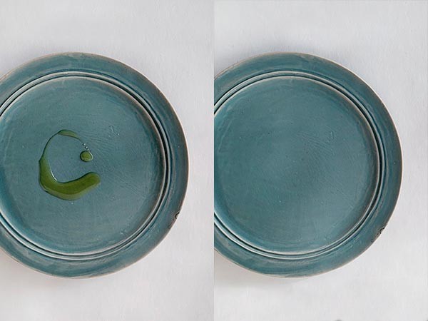 MISHIM POTTERY CREATION StiLL round plate L / ミシンポタリークリエイション スティル ラウンドプレート L（錆浅葱） （食器・テーブルウェア > 皿・プレート） 18