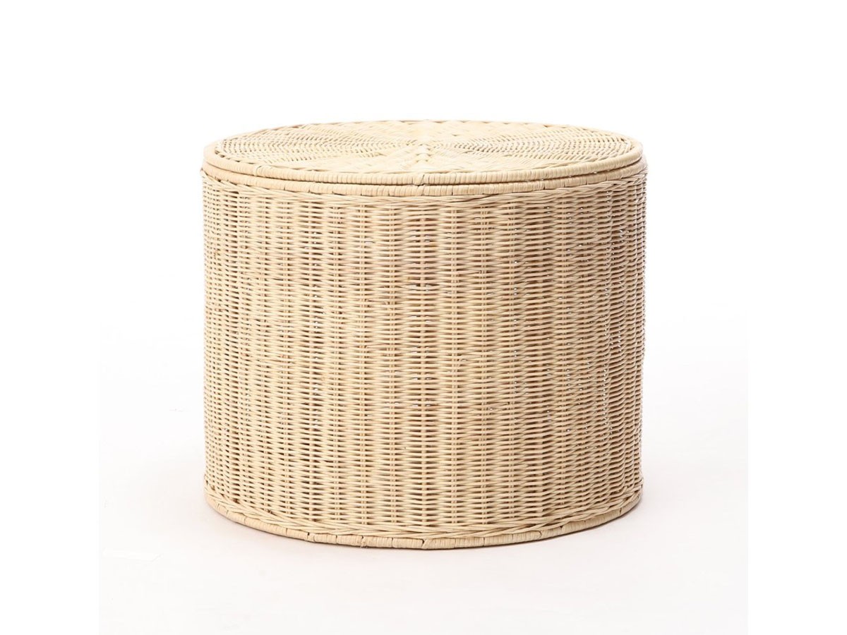 JOURNAL STANDARD FURNITURE ROTIN STORAGE STOOL / ジャーナル
