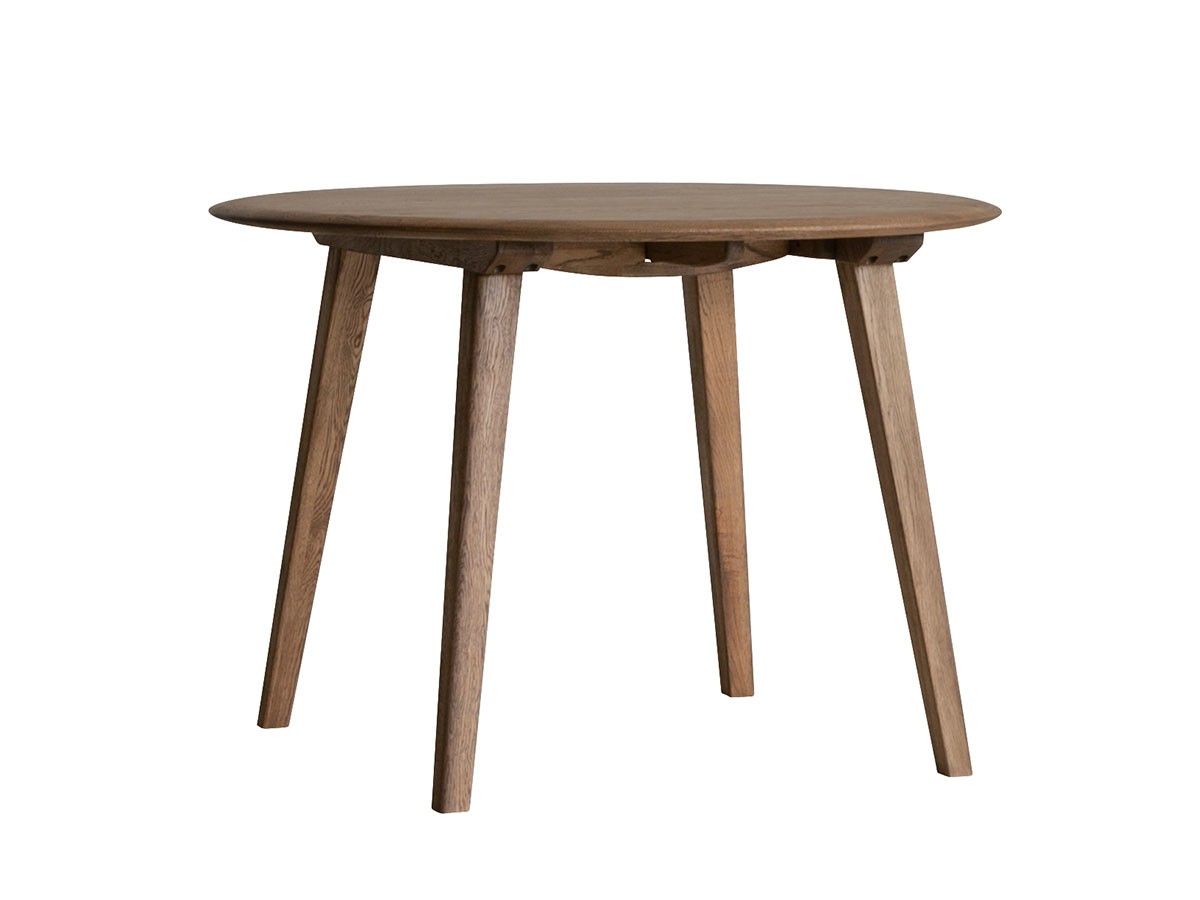 DECKE DINING TABLE / デッケ ダイニングテーブル 丸型 直径103cm（WF-2 / ブラウン） （テーブル > カフェテーブル） 7