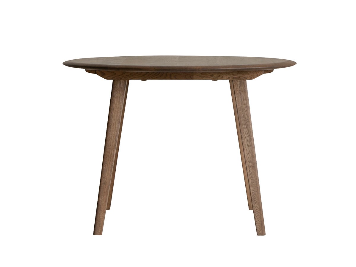 DECKE DINING TABLE / デッケ ダイニングテーブル 丸型 直径103cm（WF-2 / ブラウン） （テーブル > カフェテーブル） 8