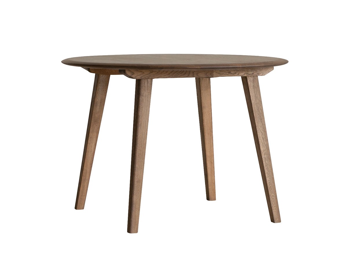 DECKE DINING TABLE / デッケ ダイニングテーブル 丸型 直径103cm（WF-2 / ブラウン） （テーブル > カフェテーブル） 1