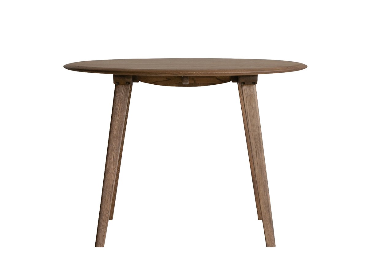 DECKE DINING TABLE / デッケ ダイニングテーブル 丸型 直径103cm（WF-2 / ブラウン） （テーブル > カフェテーブル） 6
