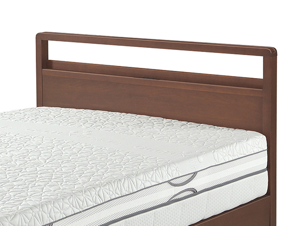 Bed Frame / ベッドフレーム e22013（ウォールナット） （ベッド > シングルベッド） 2