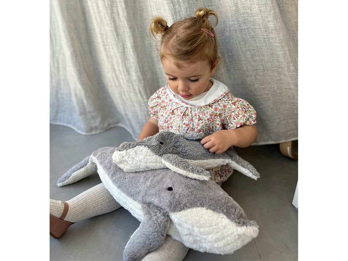 SENGER Naturwelt Cuddly Animal Whale / ゼンガーナチュウェルト カドリーアニマル ホエール S （キッズ家具・ベビー用品 > おもちゃ・玩具） 2