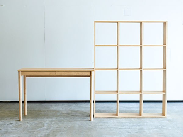 杉工場 KI TO KAZE / すぎこうじょう 木と風 シェルフ1420 （収納家具 > ラック・シェルフ） 6
