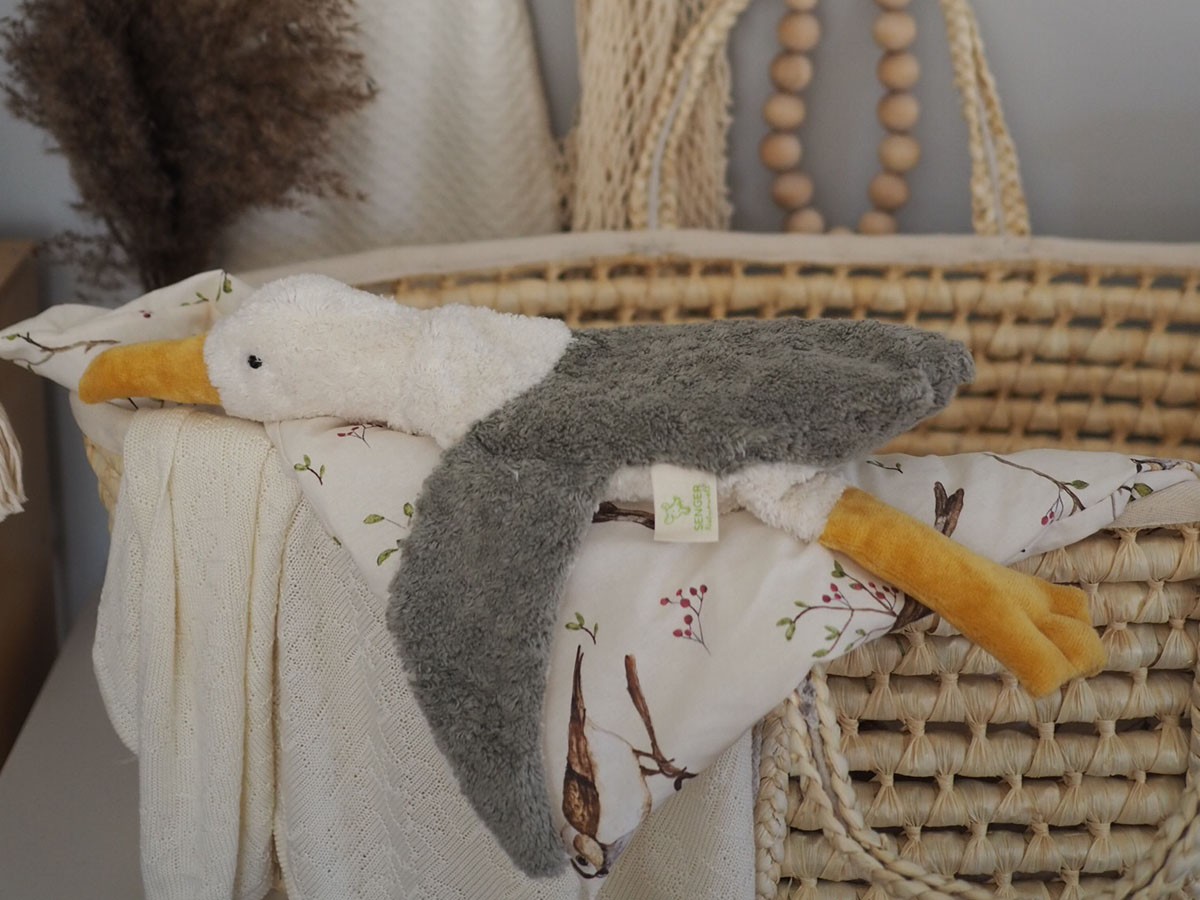 SENGER Naturwelt Cuddly Animal Seagull / ゼンガーナチュウェルト カドリーアニマル シーガル S （キッズ家具・ベビー用品 > おもちゃ・玩具） 4