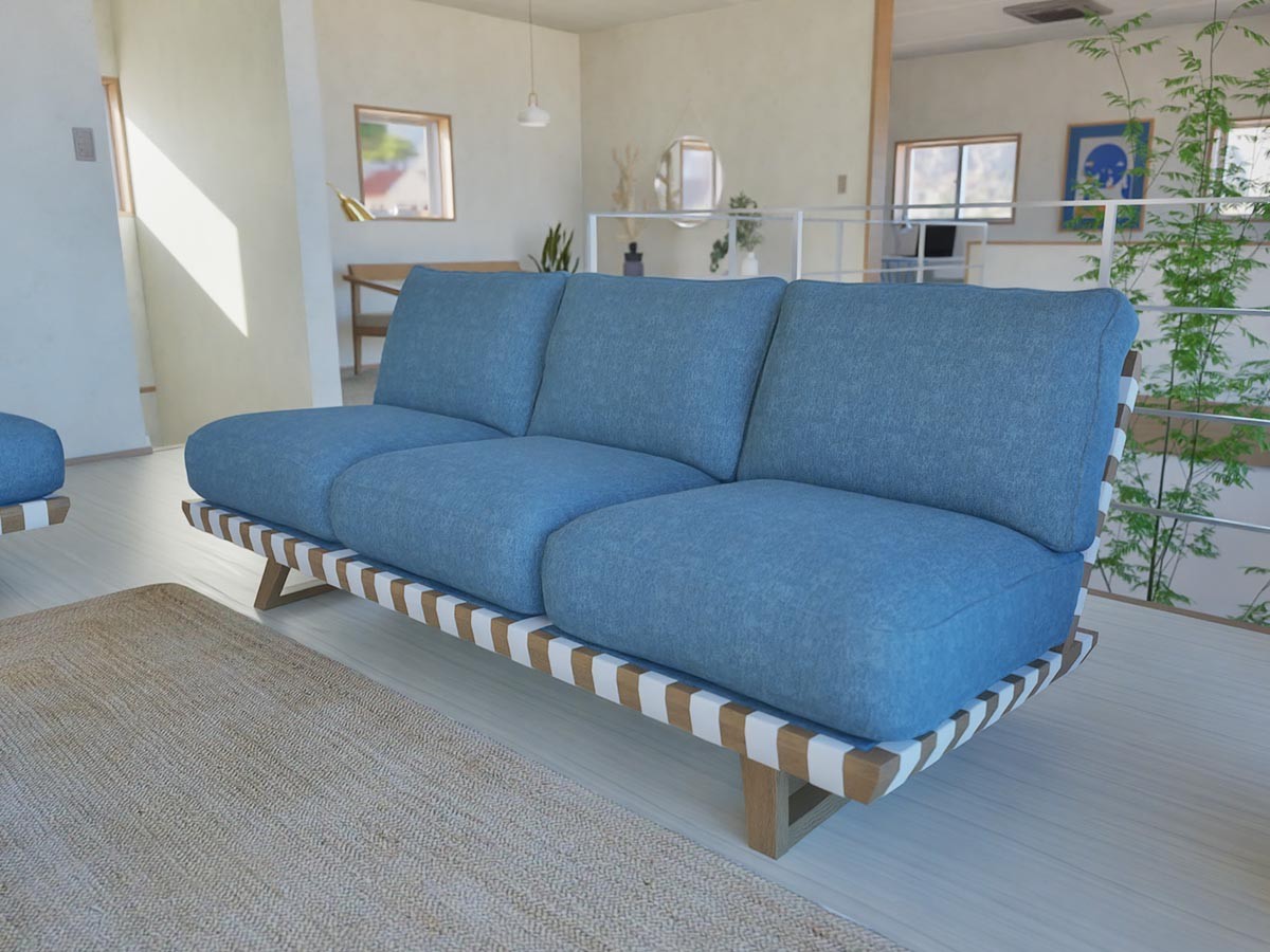 AJIM balsa sofa 3p / アジム バルサ ソファ 3人掛け （ソファ > 三人掛けソファ） 9