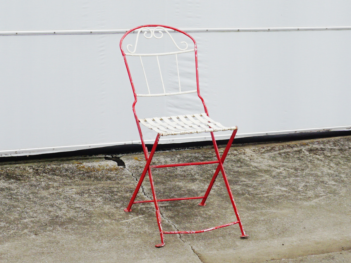 RE : Store Fixture UNITED ARROWS LTD. Shabby Frame Garden Chair / リ ストア フィクスチャー ユナイテッドアローズ シャビーフレーム ガーデンチェア （雑貨・その他インテリア家具 > その他インテリア雑貨） 4