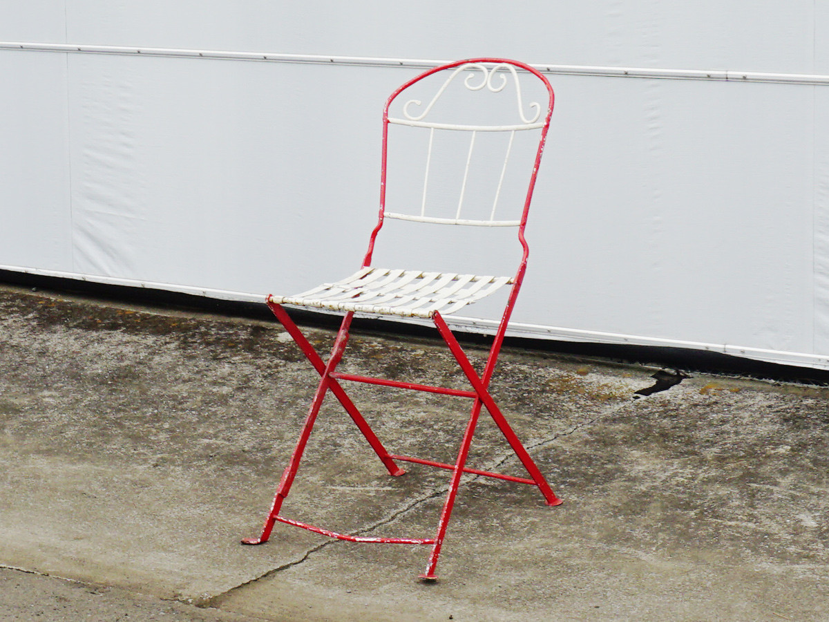RE : Store Fixture UNITED ARROWS LTD. Shabby Frame Garden Chair / リ ストア フィクスチャー ユナイテッドアローズ シャビーフレーム ガーデンチェア （雑貨・その他インテリア家具 > その他インテリア雑貨） 1