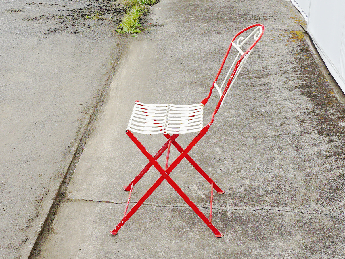 RE : Store Fixture UNITED ARROWS LTD. Shabby Frame Garden Chair / リ ストア フィクスチャー ユナイテッドアローズ シャビーフレーム ガーデンチェア （雑貨・その他インテリア家具 > その他インテリア雑貨） 6