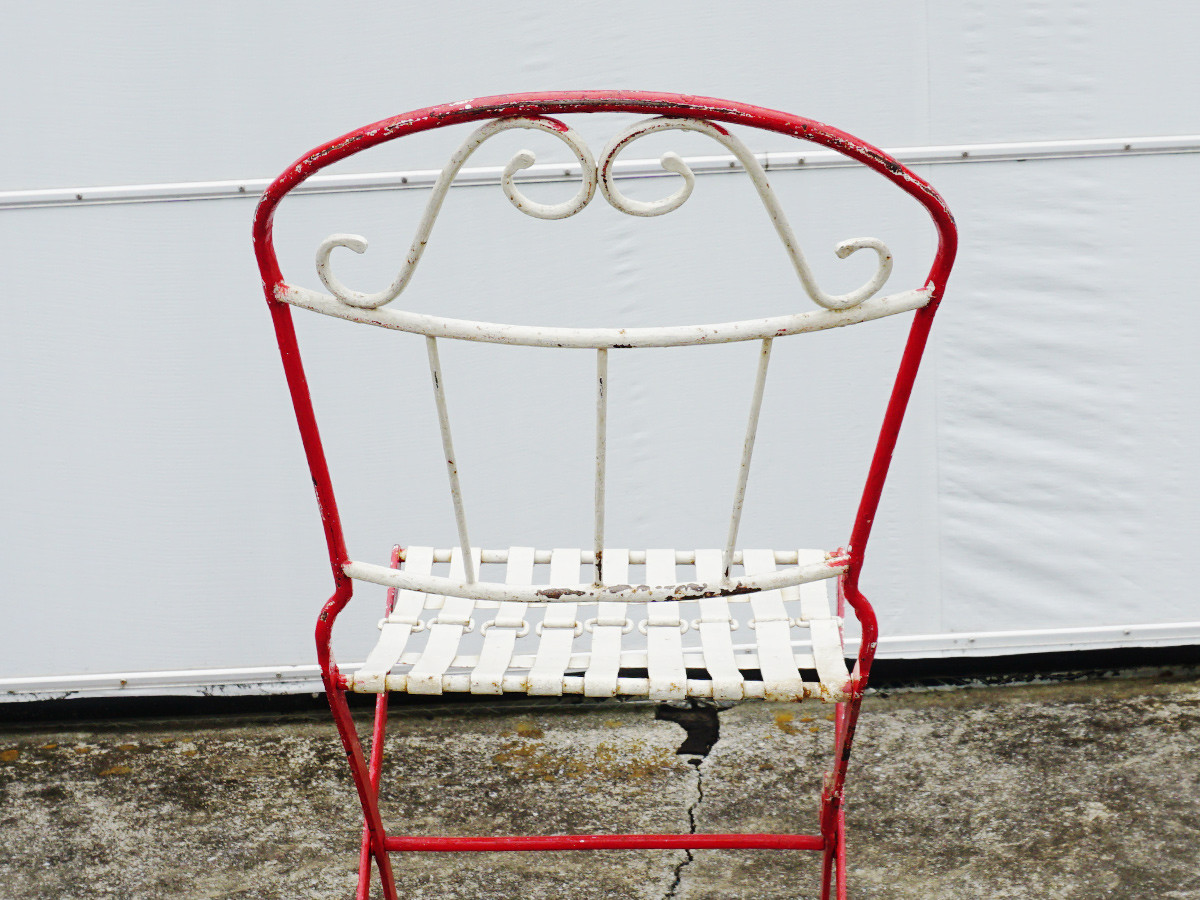RE : Store Fixture UNITED ARROWS LTD. Shabby Frame Garden Chair / リ ストア フィクスチャー ユナイテッドアローズ シャビーフレーム ガーデンチェア （雑貨・その他インテリア家具 > その他インテリア雑貨） 15