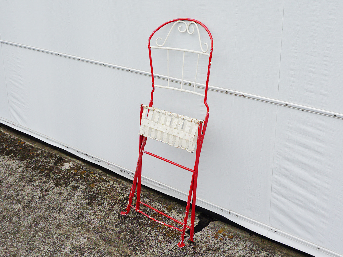 RE : Store Fixture UNITED ARROWS LTD. Shabby Frame Garden Chair / リ ストア フィクスチャー ユナイテッドアローズ シャビーフレーム ガーデンチェア （雑貨・その他インテリア家具 > その他インテリア雑貨） 12