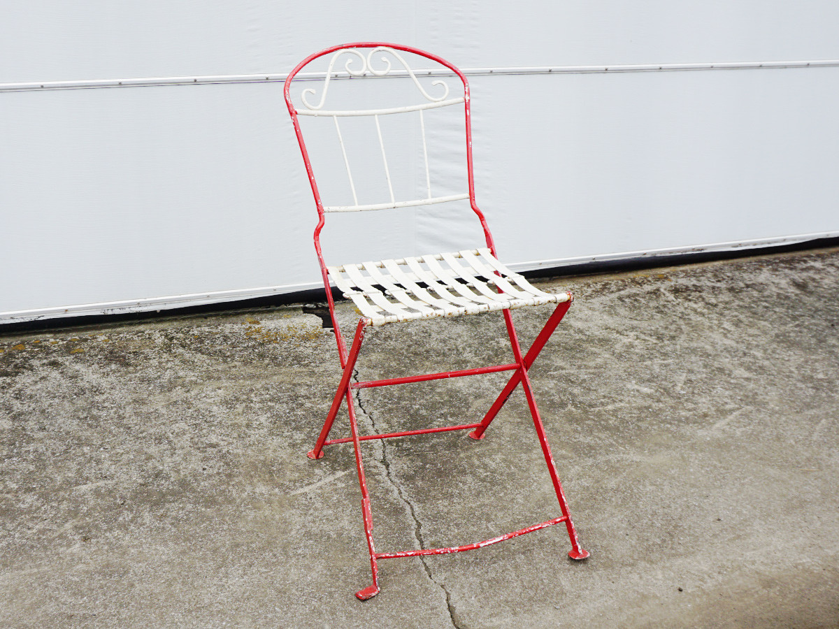 RE : Store Fixture UNITED ARROWS LTD. Shabby Frame Garden Chair / リ ストア フィクスチャー ユナイテッドアローズ シャビーフレーム ガーデンチェア （雑貨・その他インテリア家具 > その他インテリア雑貨） 5