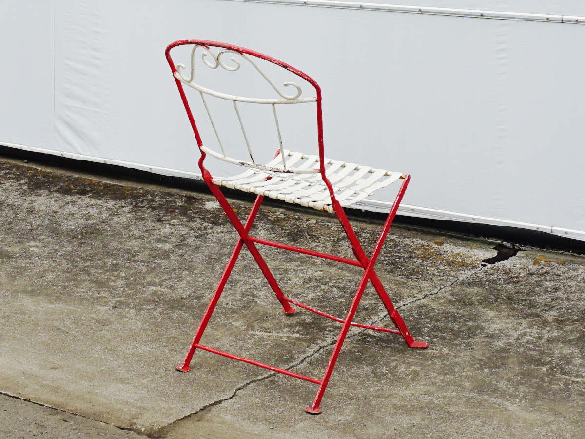 RE : Store Fixture UNITED ARROWS LTD. Shabby Frame Garden Chair / リ ストア フィクスチャー ユナイテッドアローズ シャビーフレーム ガーデンチェア （雑貨・その他インテリア家具 > その他インテリア雑貨） 9