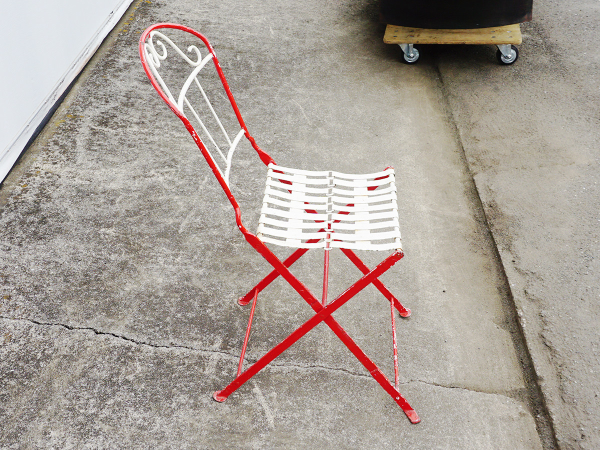 RE : Store Fixture UNITED ARROWS LTD. Shabby Frame Garden Chair / リ ストア フィクスチャー ユナイテッドアローズ シャビーフレーム ガーデンチェア （雑貨・その他インテリア家具 > その他インテリア雑貨） 10