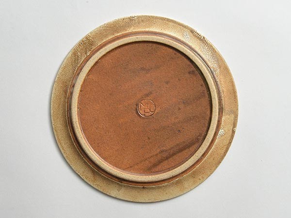 MISHIM POTTERY CREATION fractal cake plate + stand / ミシンポタリークリエイション フラクタル ケーキプレート + スタンド（サビ） （食器・テーブルウェア > 皿・プレート） 9