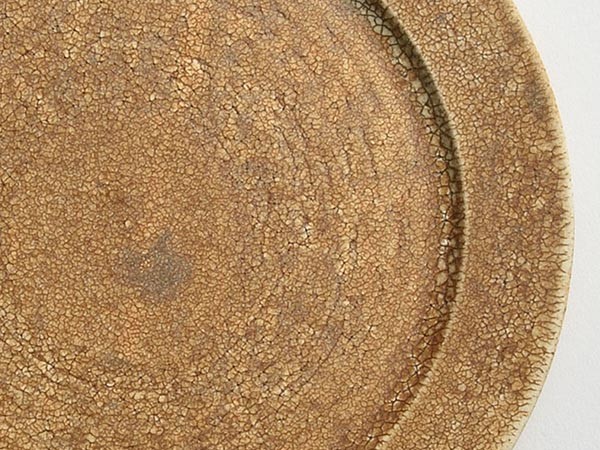 MISHIM POTTERY CREATION fractal cake plate + stand / ミシンポタリークリエイション フラクタル ケーキプレート + スタンド（サビ） （食器・テーブルウェア > 皿・プレート） 10