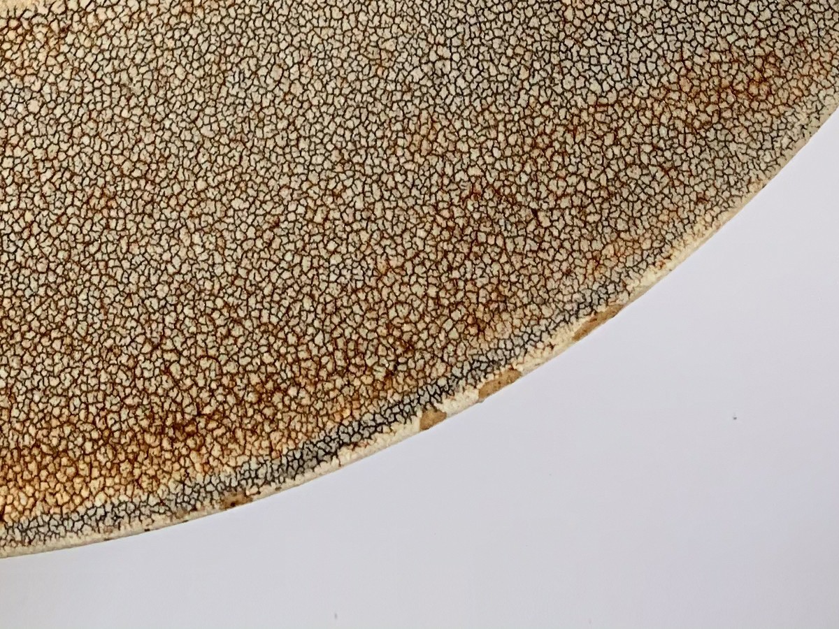 MISHIM POTTERY CREATION fractal cake plate + stand / ミシンポタリークリエイション フラクタル ケーキプレート + スタンド（サビ） （食器・テーブルウェア > 皿・プレート） 18