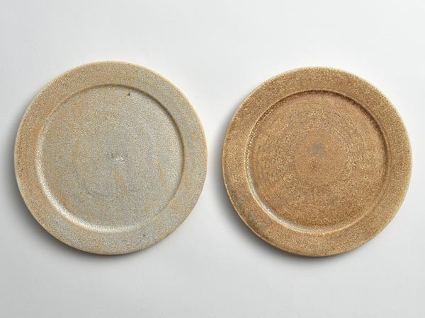 MISHIM POTTERY CREATION fractal cake plate + stand / ミシンポタリークリエイション フラクタル ケーキプレート + スタンド（サビ） （食器・テーブルウェア > 皿・プレート） 5