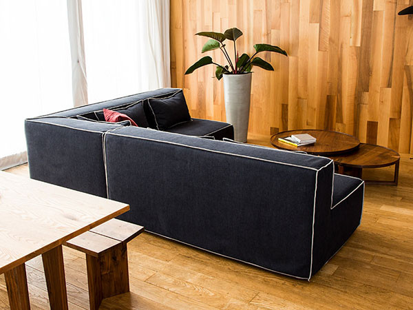 FLANNEL SOFA OBRYS 3P SOFA / フランネルソファ オブリス 3人掛け片肘ソファ （ソファ > 三人掛けソファ） 10