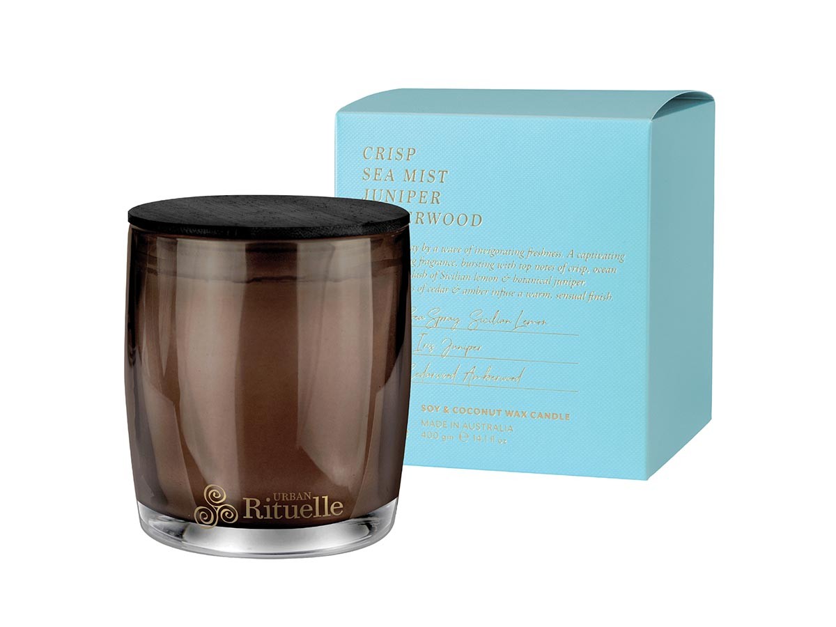 Urban Rituelle APOTHECA
SOY WAX CANDLE
CRISP SEAMIST / アーバンリチュエル アポセカ ソイワックスキャンドル 400g（クリスプシーミスト） （雑貨・その他インテリア家具 > ディフューザー・キャンドル） 1