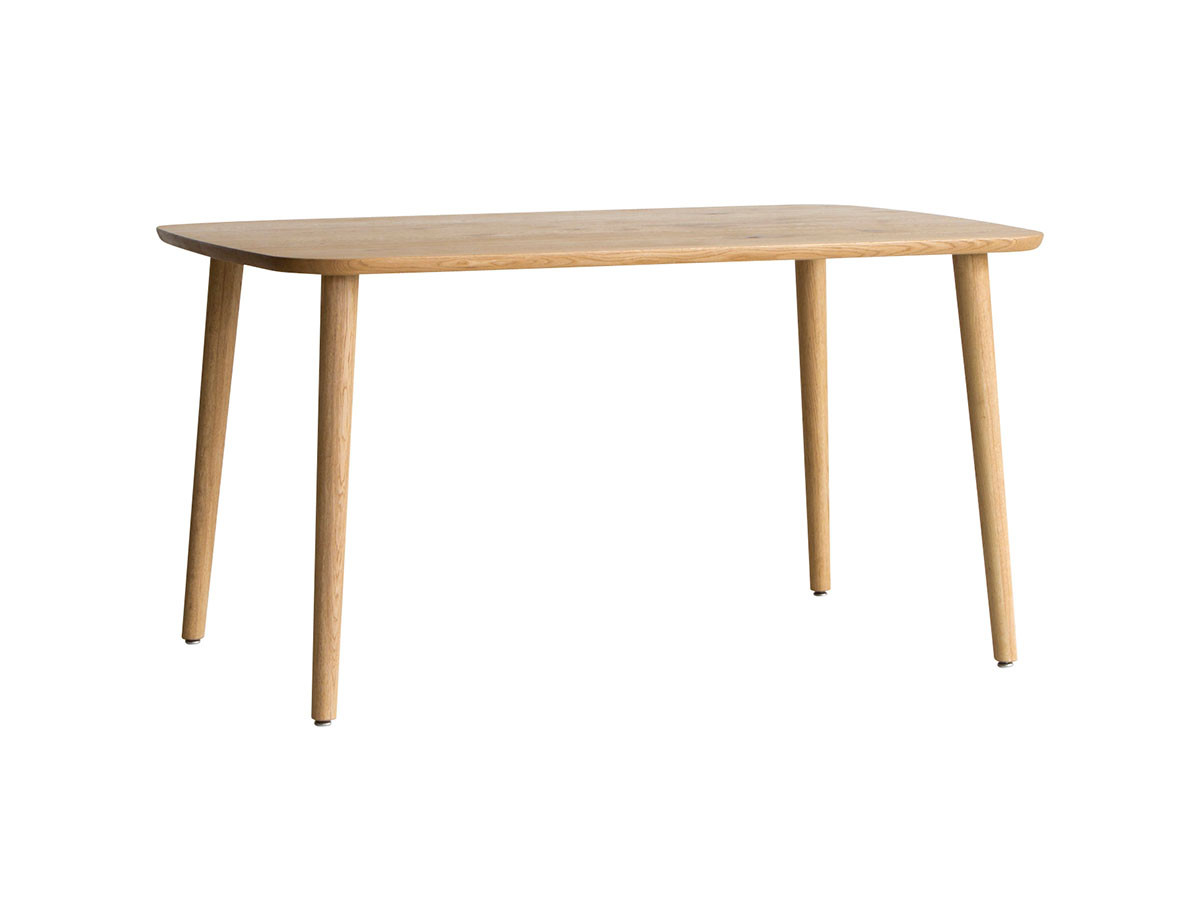 Easy Life MEATH DINING TABLE / イージーライフ ミース ダイニングテーブル
カーブ天板 + No.2脚（木丸脚） （テーブル > ダイニングテーブル） 1