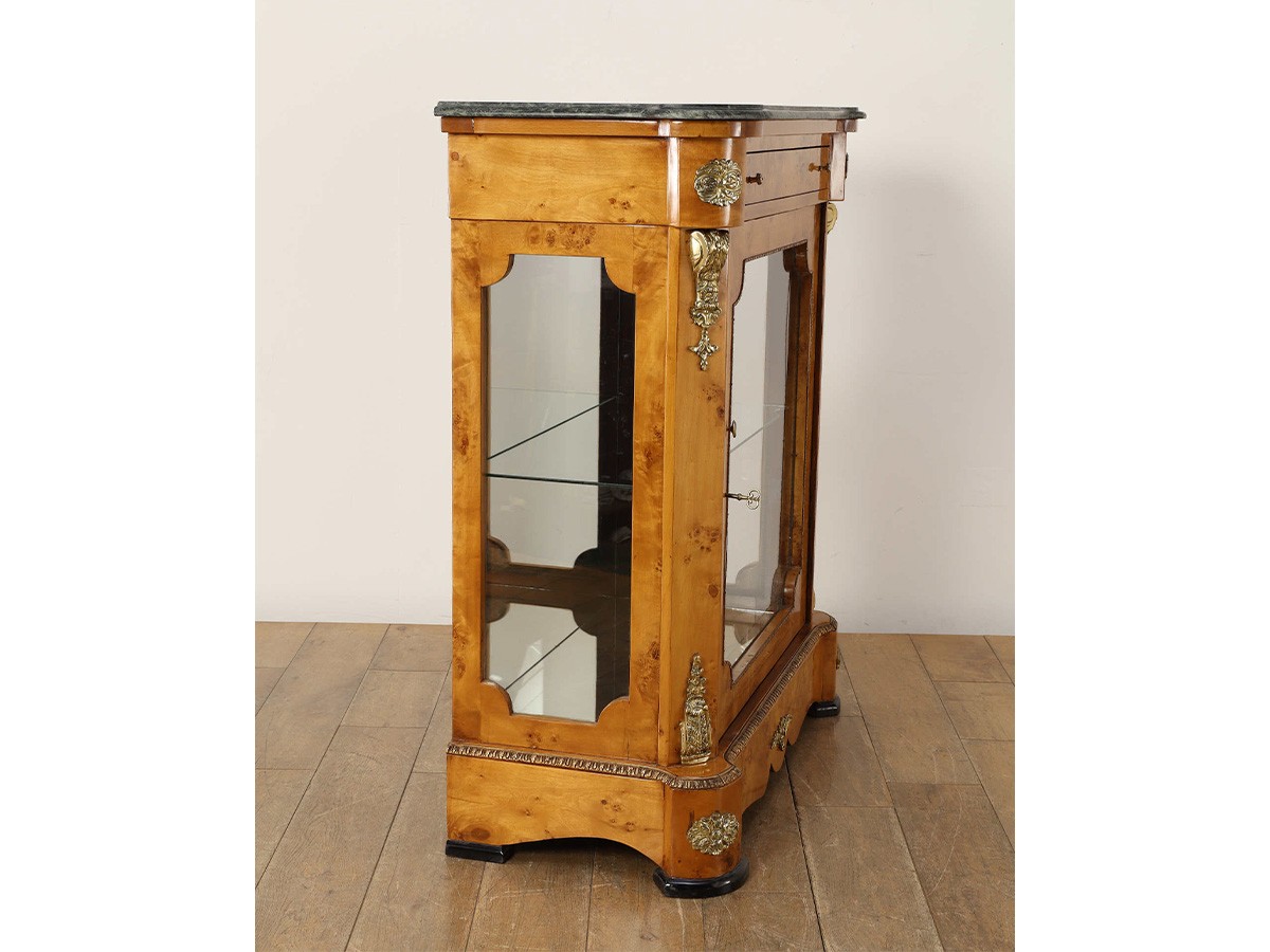 Lloyd's Antiques Real Antique 
Empire Display Cabinet / ロイズ・アンティークス 英国アンティーク家具
エンパイアディスプレイキャビネット （収納家具 > キャビネット） 3