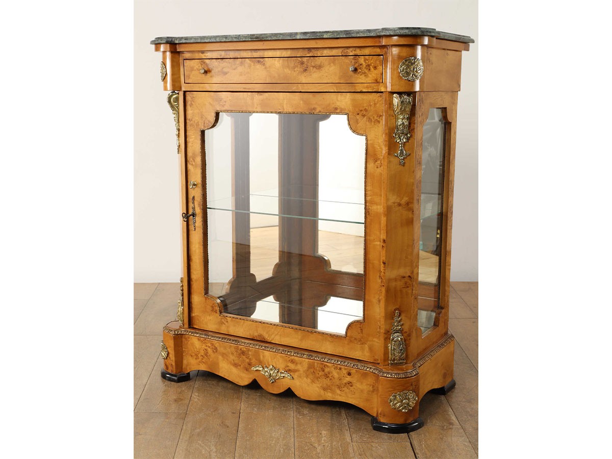Lloyd's Antiques Real Antique 
Empire Display Cabinet / ロイズ・アンティークス 英国アンティーク家具
エンパイアディスプレイキャビネット （収納家具 > キャビネット） 5