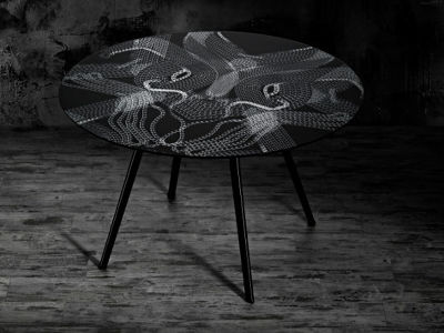 Diesel Living With Moroso Pylon Round Table Chain Glam ディーゼルリビング ウィズ モローゾ パイロン ラウンドテーブル チェーングラム インテリア 家具通販 Flymee