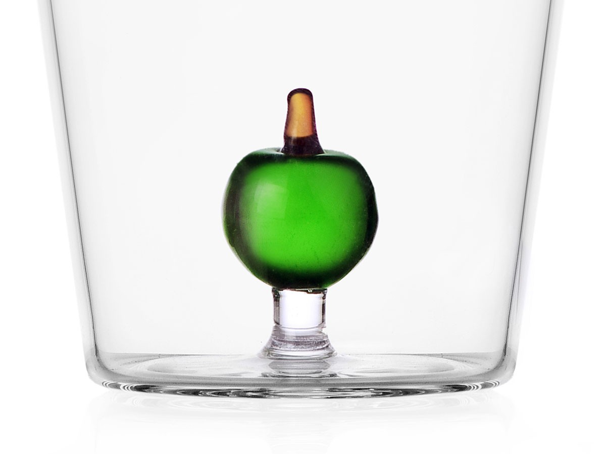 ICHENDORF MILANO Fruits & Flowers Tumbler
Green Apple / イッケンドルフ・ミラノ フルーツ & フラワーズ タンブラー 
グリーンアップル 350ml （食器・テーブルウェア > タンブラー・グラス） 2
