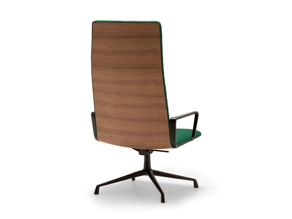 Andreu World Flex Executive High Back Lounge Chair with Arms / アンドリュー・ワールド フレックス エグゼクティブ BU1895
ハイバック ラウンジチェア アーム付 回転式スターベース （チェア・椅子 > オフィスチェア・デスクチェア） 11