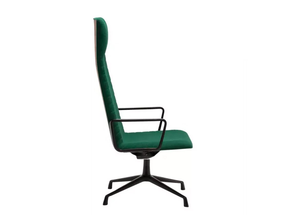 Andreu World Flex Executive High Back Lounge Chair with Arms / アンドリュー・ワールド フレックス エグゼクティブ BU1895
ハイバック ラウンジチェア アーム付 回転式スターベース （チェア・椅子 > オフィスチェア・デスクチェア） 9