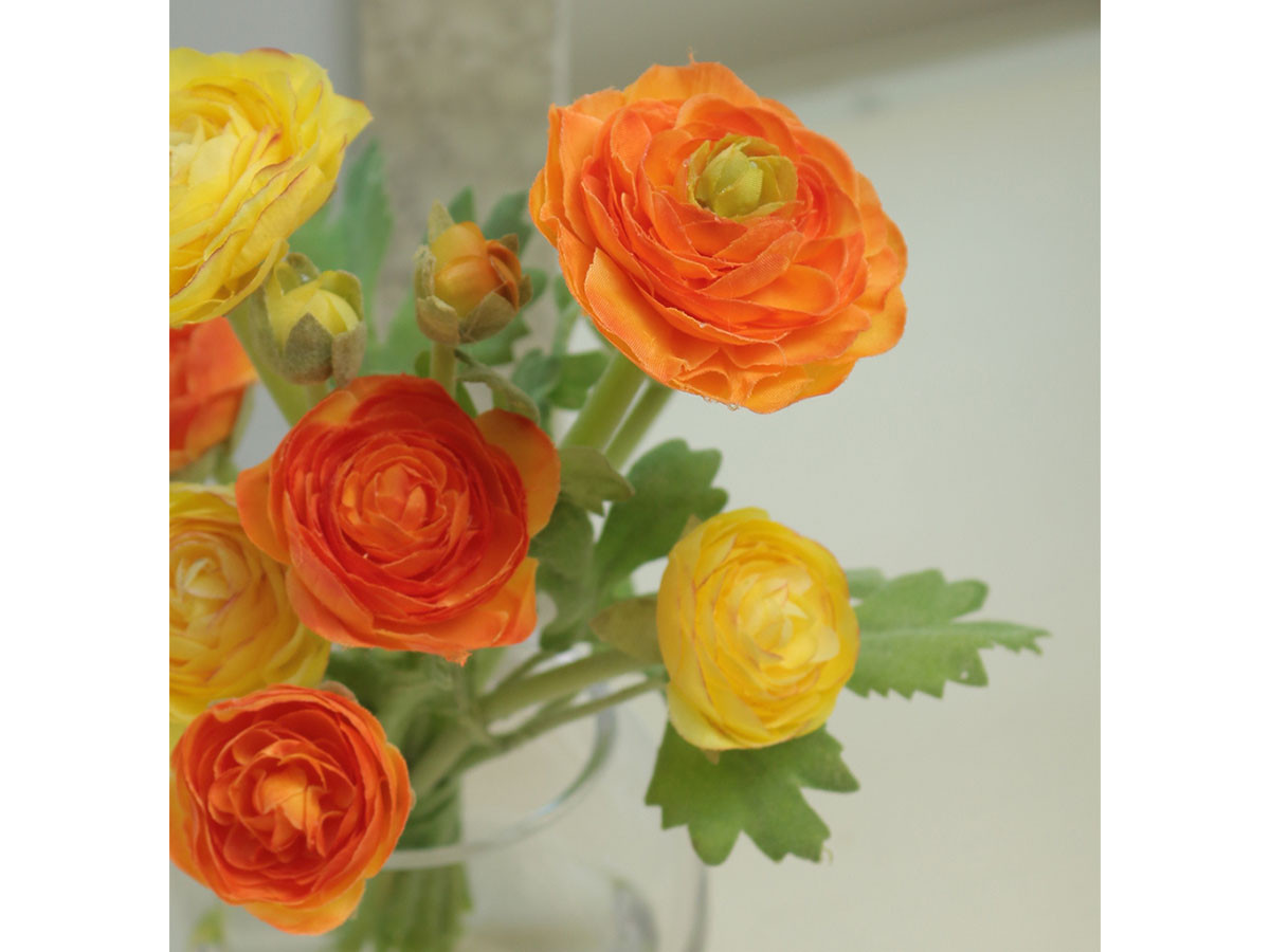 EMILIO ROBBA RANUNCULUS / エミリオロバ ラナンキュラス #101695 （花器・プランター・グリーン > フェイクグリーン・フェイクフラワー） 16