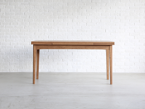 PAUSE TABLE / パウス 伸長式テーブル（ナラ材 / ウレタン塗装） （テーブル > ダイニングテーブル） 2