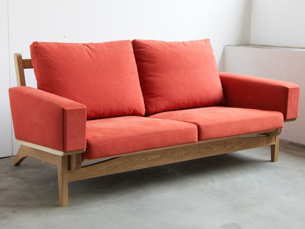 greeniche original furniture newnormal Low Sofa 2P / グリニッチ オリジナル ファニチャー ニューノーマル ローソファ 2P （ソファ > 二人掛けソファ） 7