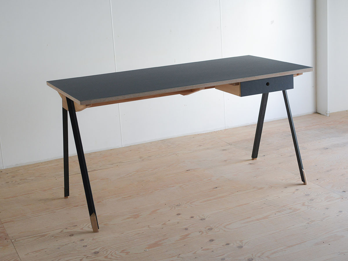 石巻工房 KOBO ST-DESK drawer / いしのまきこうぼう 工房 ST-デスク（ドロワー付） （テーブル > ダイニングテーブル） 4