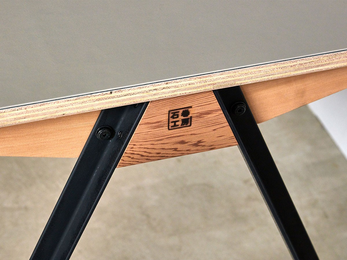 石巻工房 KOBO ST-DESK drawer / いしのまきこうぼう 工房 ST-デスク（ドロワー付） （テーブル > ダイニングテーブル） 10