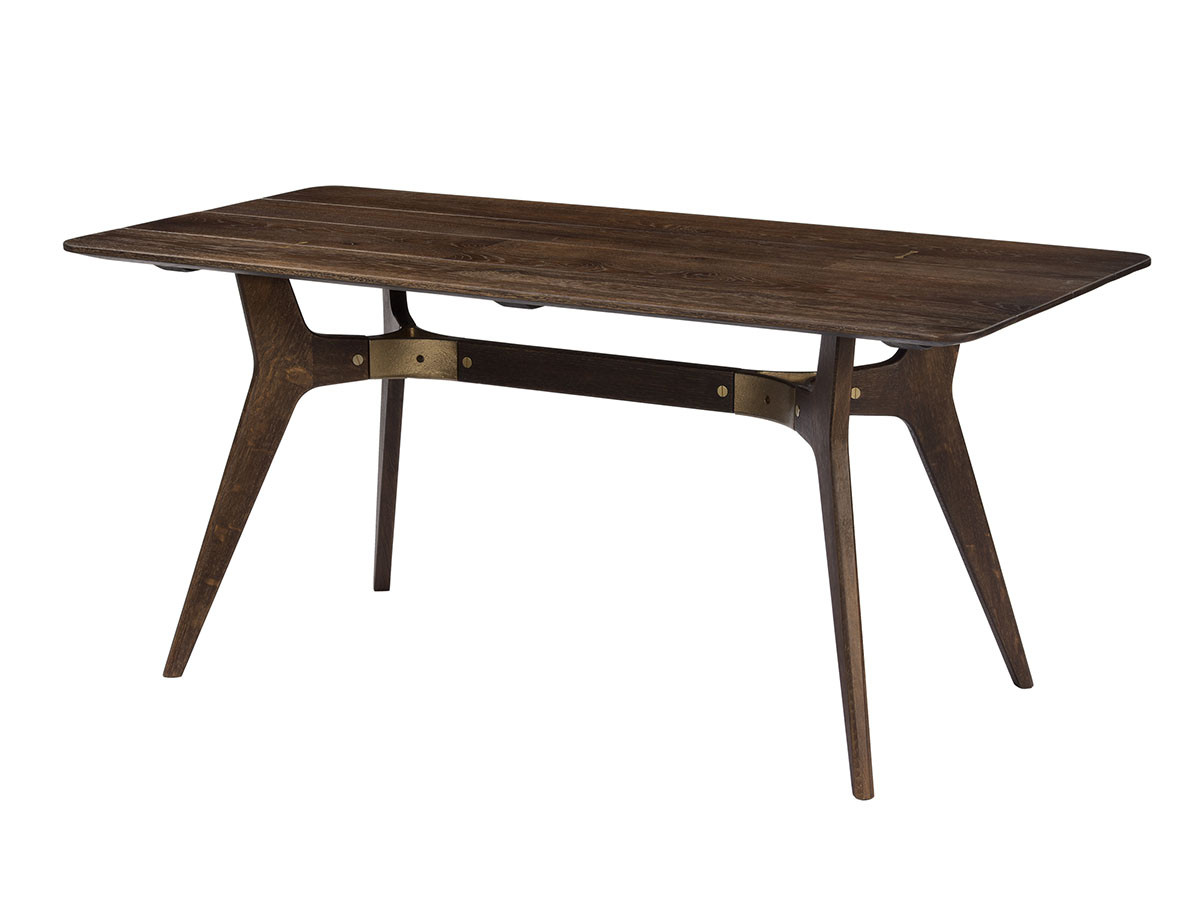 SQUARE ROOTS KIRI DINING TABLE / スクエアルーツ キリ ダイニングテーブル（シアードオーク × ブロンズ） （テーブル > ダイニングテーブル） 6