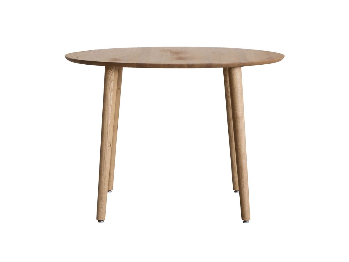 Easy Life MEATH DINING TABLE / イージーライフ ミース ダイニングテーブル
ラウンド天板（直径110cm）+ No.2脚（木丸脚） （テーブル > ダイニングテーブル） 15